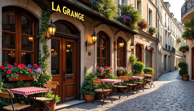 découvrez la grange, un bistrot authentique niché au cœur du 5e arrondissement de paris, offrant une cuisine savoureuse et une ambiance chaleureuse.