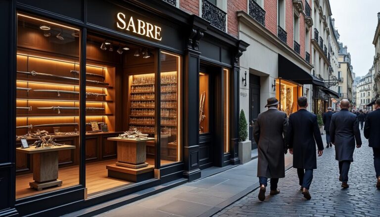 découvrez sabre paris, la boutique incontournable du marais, où élégance et savoir-faire français se rencontrent pour des articles uniques et raffinés.