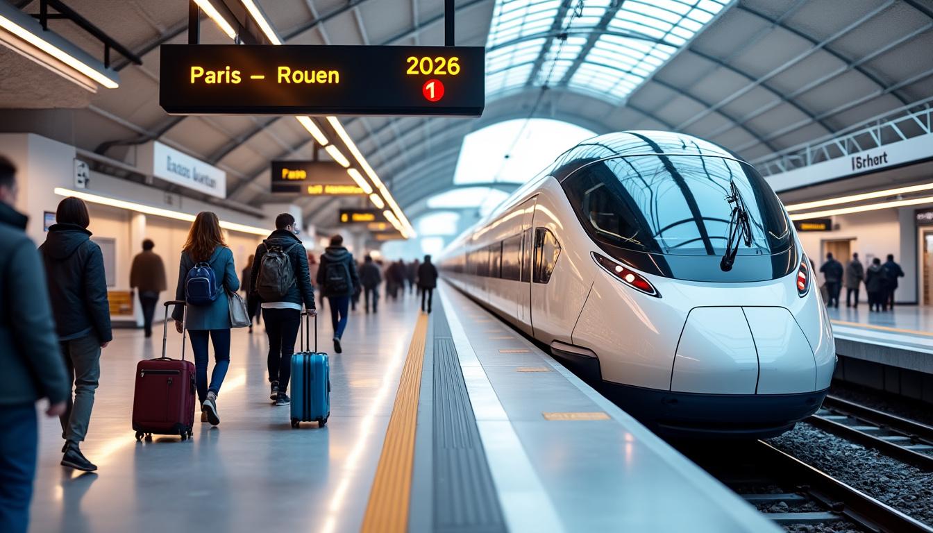 découvrez comment prendre le train de paris à rouen facilement en 2026, avec les meilleurs conseils pour un voyage rapide et confortable.