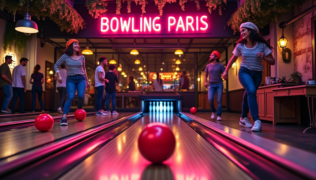 découvrez le bowling du front de seine à paris : un lieu idéal pour des loisirs divertissants et une ambiance conviviale garantie pour toute la famille et les amis.