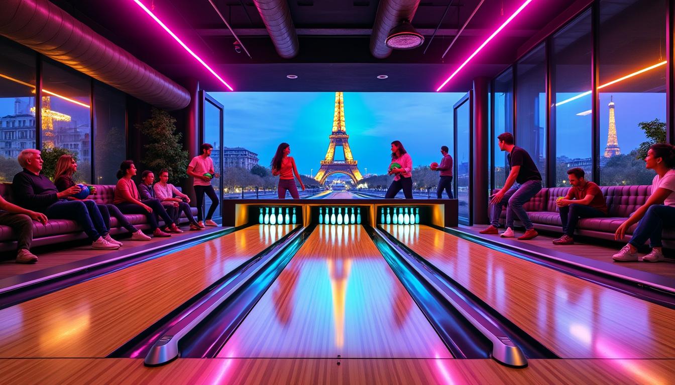 vivez une expérience unique au bowling du front de seine à paris, où loisirs et ambiance conviviale sont au rendez-vous pour toute la famille.